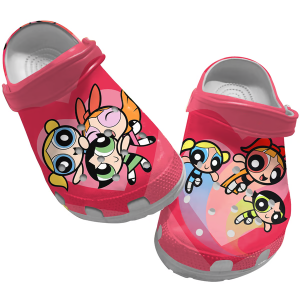 Footwearmerch The Powerpuff Girls Cartoon Crocs Crocband Clogs Shoes Comfortable For Men Women And Kids Nsrnv.png