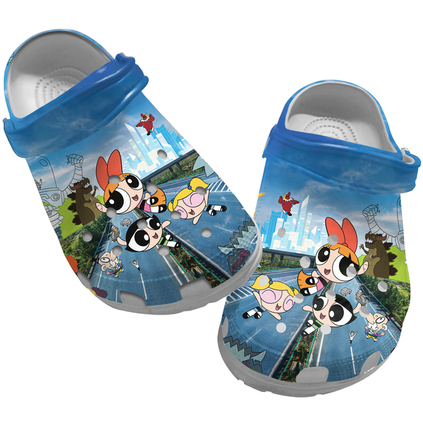 Footwearmerch The Powerpuff Girls Cartoon Crocs Crocband Clogs Shoes Comfortable For Men Women And Kids X69g1.png